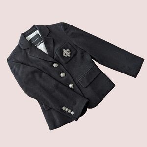 Club Monaco Women’s Wool Schoolboy Classic Blazer Jacket XS